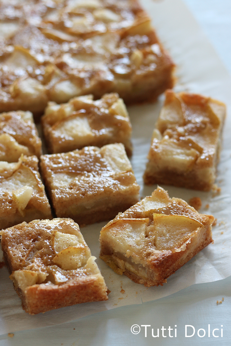 Brown Butter Pear Bars