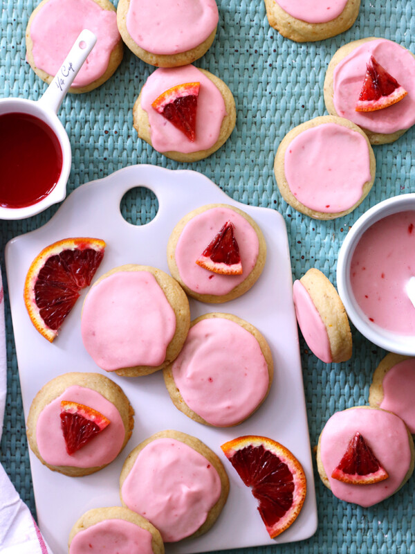 Blood Orange Cookies