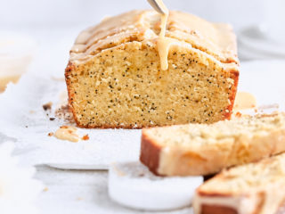 Orange Almond Poppy Seed Tea Cake