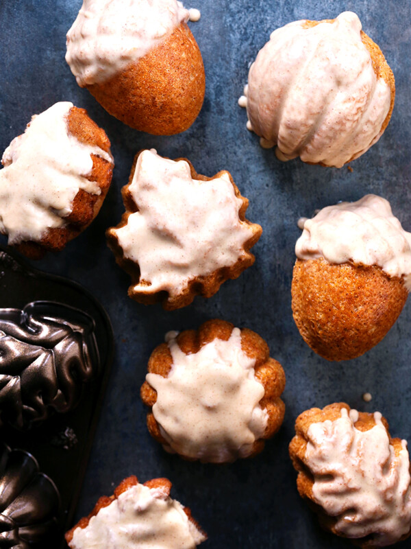 Brown Butter Bourbon Spice Cakelets