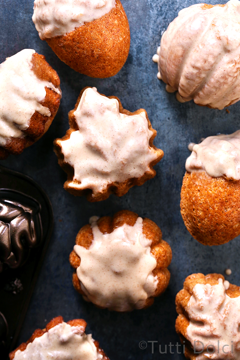 Brown Butter Bourbon Spice Cakelets