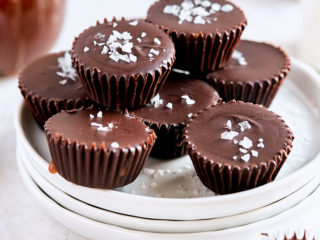 Salted Caramel Chocolate Cups | Tutti Dolci