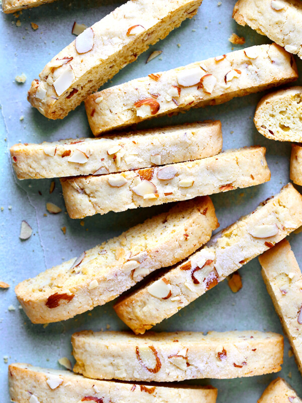 Triple Almond Biscotti
