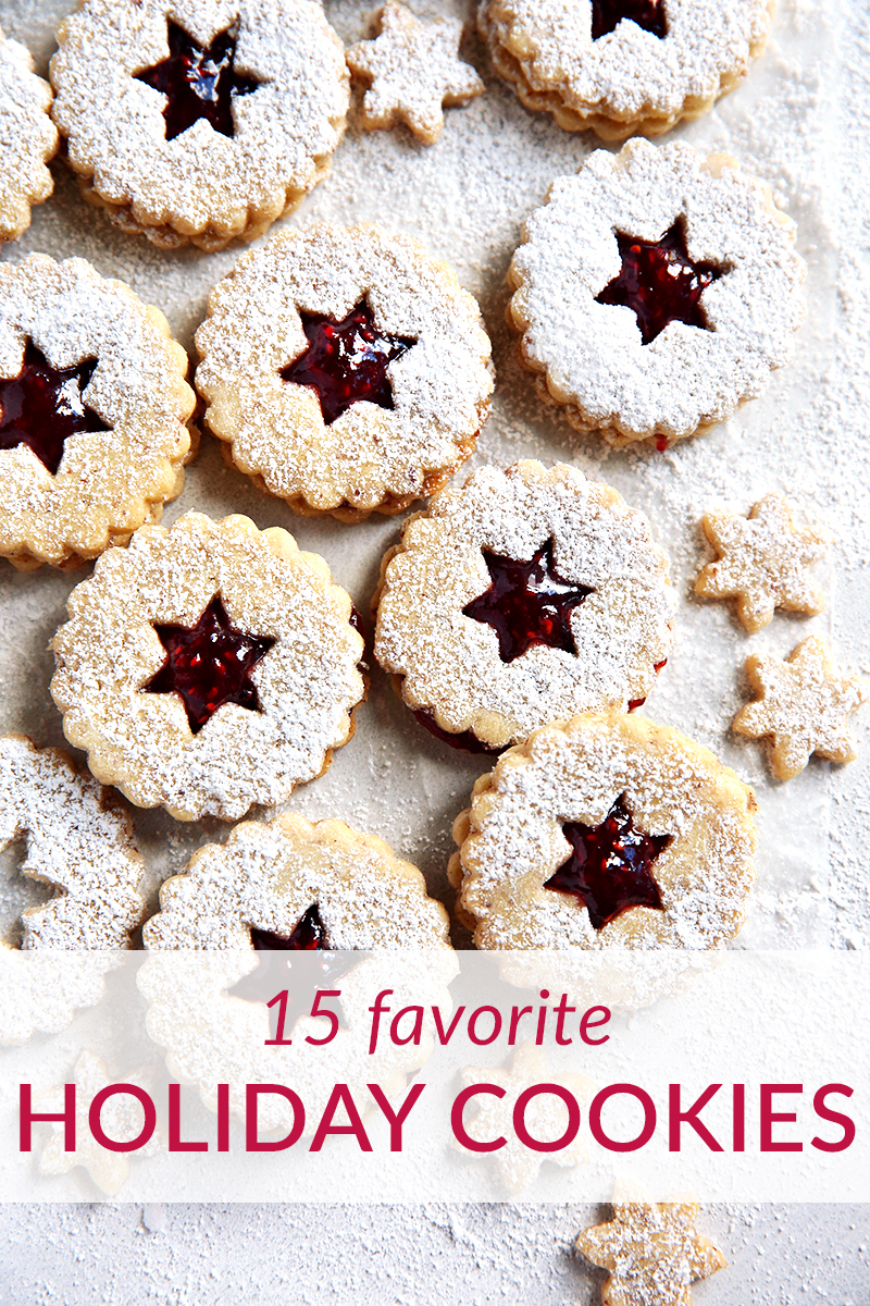 15 Favorite Holiday Cookies