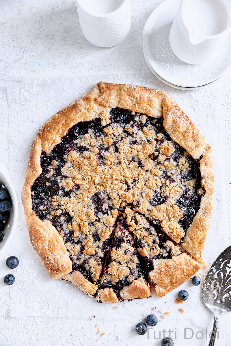 Classic Blueberry Galette