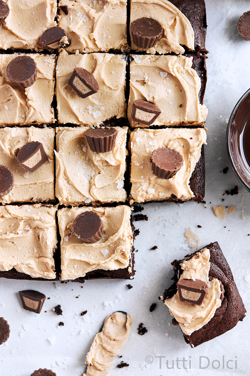 Peanut Butter Cup Brownies