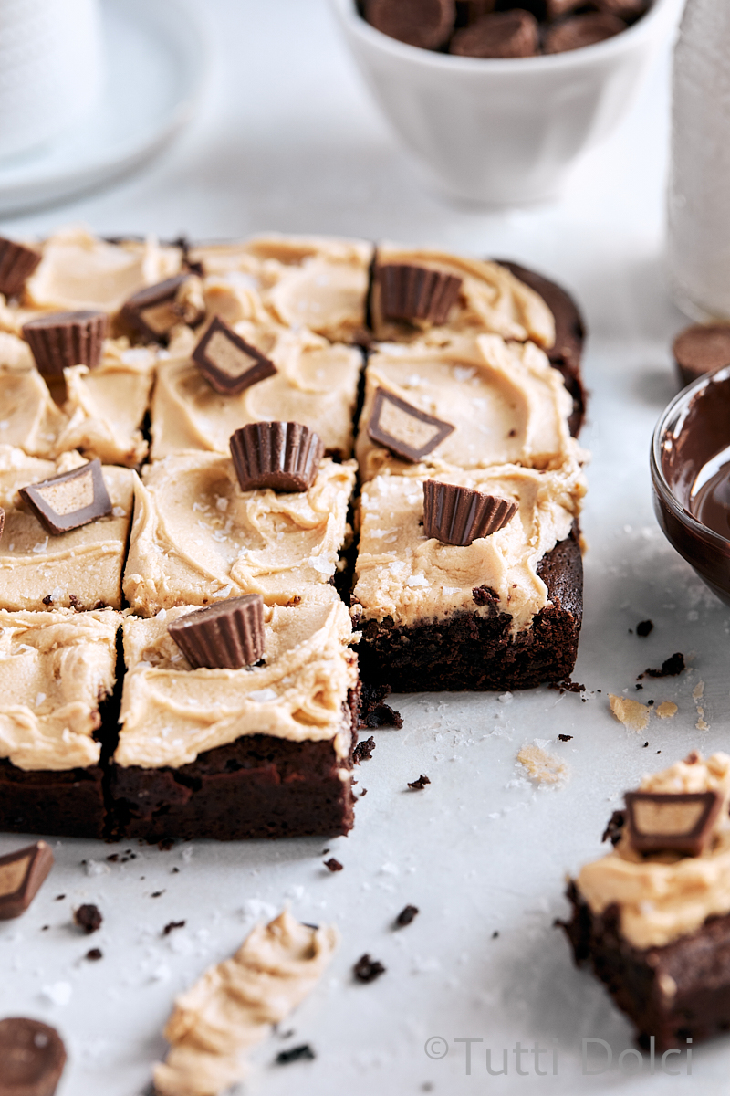 Peanut Butter Cup Brownies