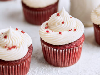 Classic Red Velvet Cupcakes