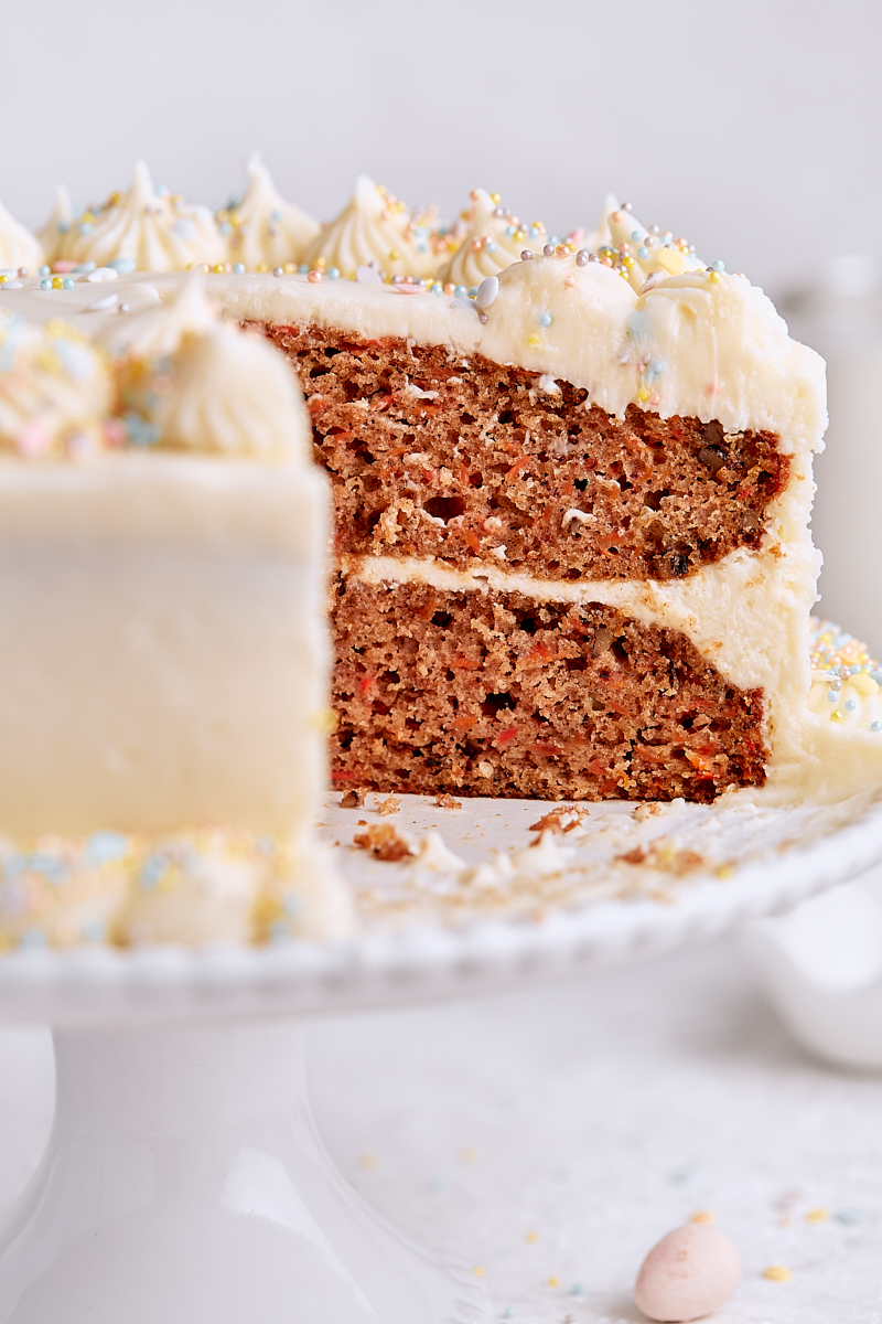 Carrot Cake White Chocolate Frosting