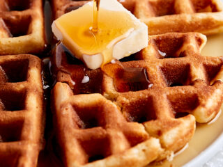 Overnight Belgian-Style Yeast Waffles