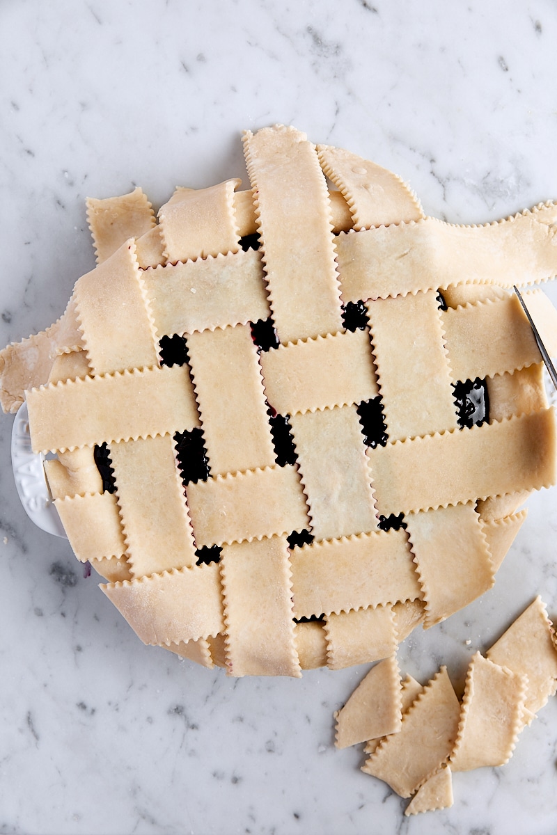 Trimmed top lattice