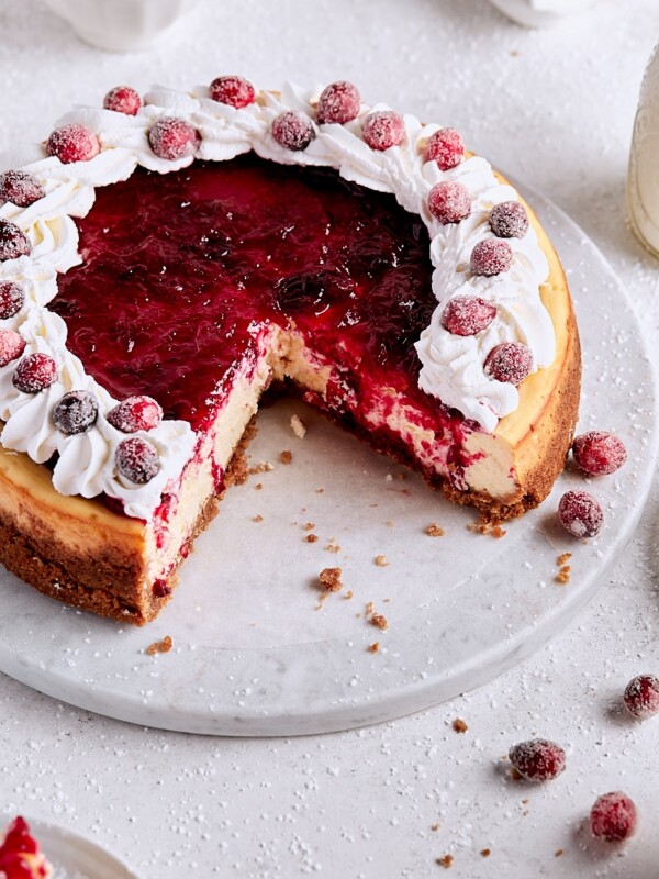 Cranberry Cheesecake