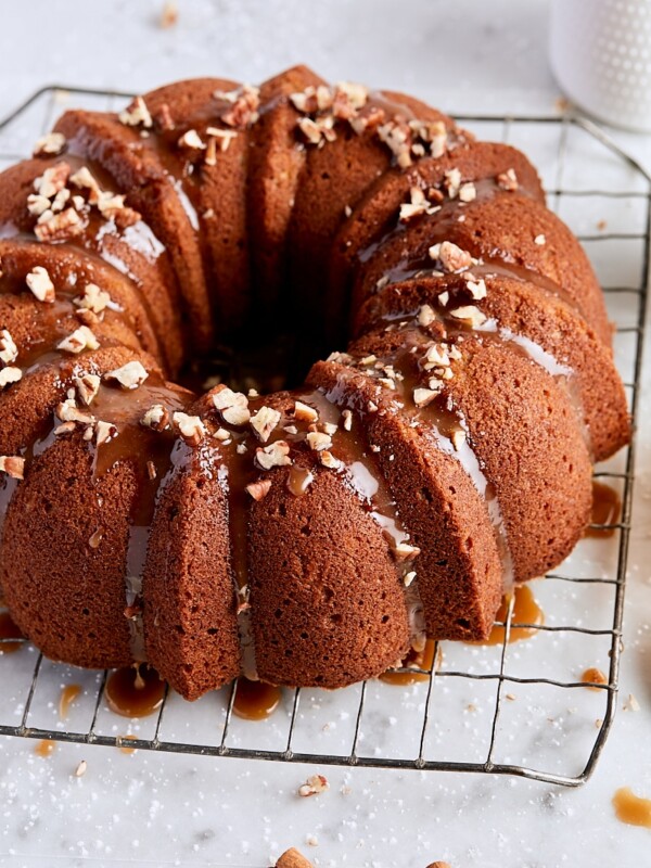 Spice Bundt Cake with Butterscotch Topping