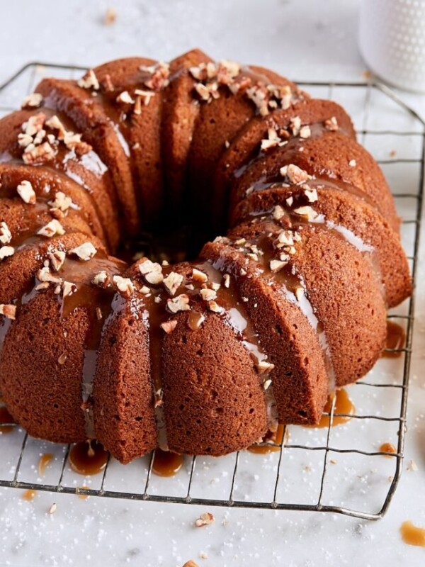 Spice Bundt Cake with Butterscotch Topping