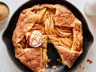 Apple Galette with Puff Pastry